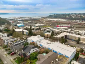 Aerial Looking South Toward Elliott Bay