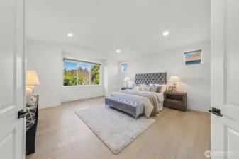 Amazing primary suite.