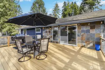 Large back Deck
