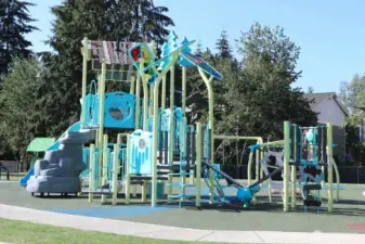 Blueberry Park just around the corner