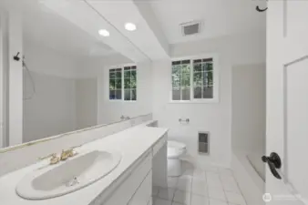 Bathroom off of main hallway