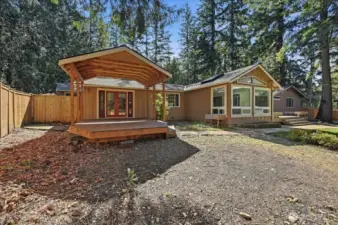 Back Exterior of house