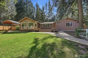 Back Exterior of house