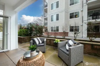Sip your morning coffee with the rising sun on the veranda