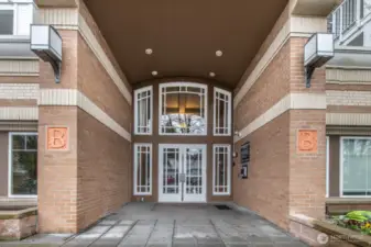 Welcome to Ballard Place Condominiums. Secure lobby!