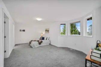 2nd Primary Suite upstairs w/ walk-n closet