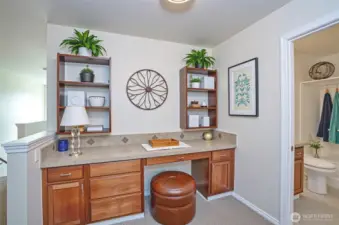 Home Office Digitally Staged