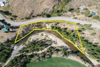 Aerial View of parcel.