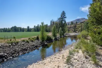 Unobstructed views and quiet privacy...a lovely setting to cast your rod!