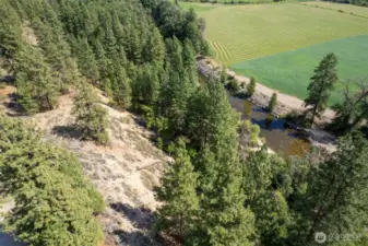 This property offers an unparalleled natural serenity.  Check it out and bring your dreams!