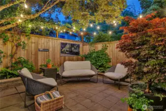 Or enjoy your east facing private Zen Garden any time of day.