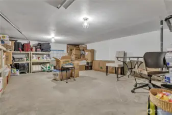 The owners built this 1,080 cubic storage space, once just a dirt crawl, into a fully finished to a clean, dry, secure storage area big enough to house their personal belongings while they travelled internationally for a couple of years.  They rented out their condo and when they were ready, they returned to enjoy their beautiful view home with all their possessions perfectly preserved and right at their fingertips.