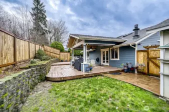 Low maintenance back yard w/ shed. New exterior & Interior paint. Roof installed 3 years ago. Shed is included.