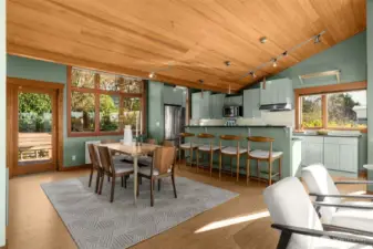 Andersen windows and doors throughout