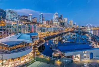 minutes for all of Seattle best activities, waterfront, space needle, mertle edwards park