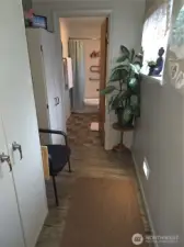 Hall from Kitchen to Bathroom