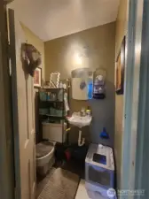 Partially Finished Garage