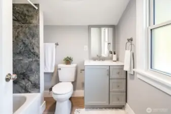 Updated bathroom and plumbing for peace of mind and lasting reliability