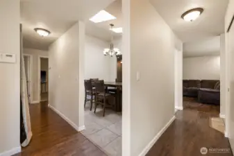 Formal Dining Room adjacent to Kitchen