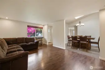 Living Room with Formal Dining