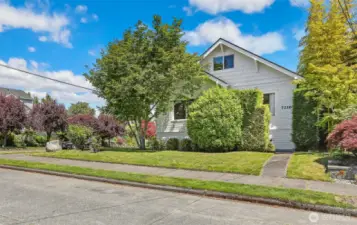 Classic 1917 Craftsman on prime corner lot in Sunset Hill.