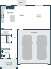 Photographs are for illustrative purposes only. Features, finishes, interior/exterior colors, landscaping and floorplan shown may vary from actual homes built.