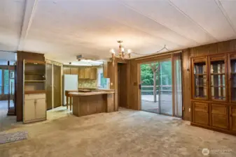 Dining room area