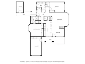 Layout without measurements.
