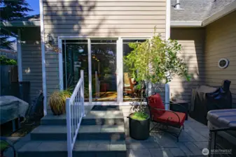 Concrete Back Patio