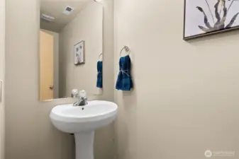 Half bath on main level