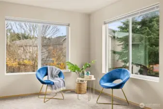 Massive Primary Bedroom with 2 walk-in closets