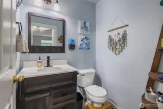 Half bath downstairs