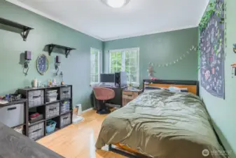 Extra finished room upstairs