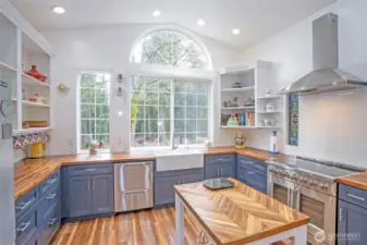 This bright, fully updated kitchen is an absolute dream!