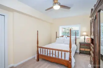 Bright and inviting MIL bedroom.