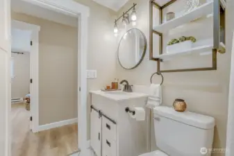 Fully updated bathroom