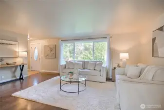 Entry to the living room