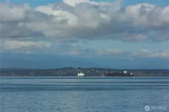 Port Townsend Ferry crossing outside your door