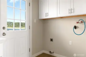 Washer and Dryer hookups