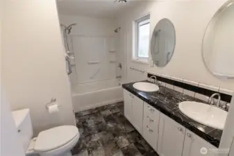 Primary bedroom's full bath