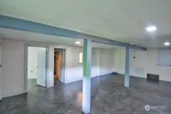 Basement was used as a separate living space