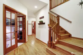 Den/office off the entry way.