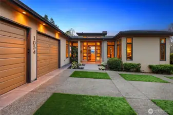 Grand entrance on coveted Waverly Way—where style meets stunning views.