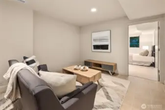 A bonus room offers the perfect space for quiet enjoyment, watching TV, reading a book, or a peaceful retreat.