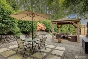 Private backyard oasis is an absolute dream!