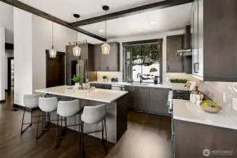 Chef's dream kitchen!