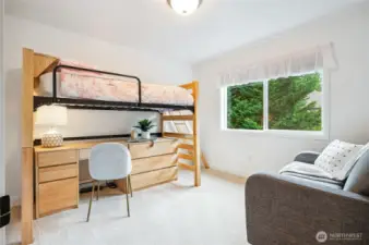 Versatile bedrooms ideal for kids, guests, or creative spaces.