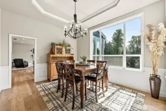 Dining room, just off of the kitchen