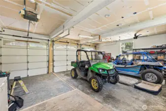 3-car garage