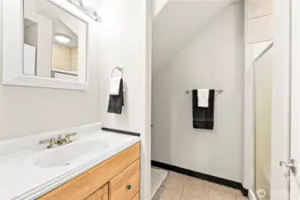 Basement 3/4 bathroom